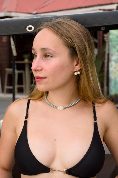 Collier Totem « Gris Hurricane »