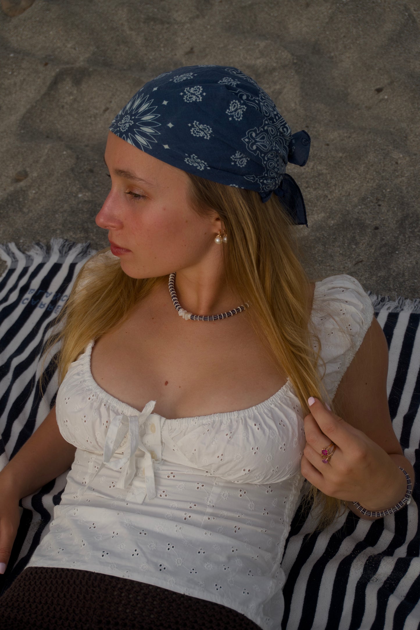 Collier Totem « Grand bleu »