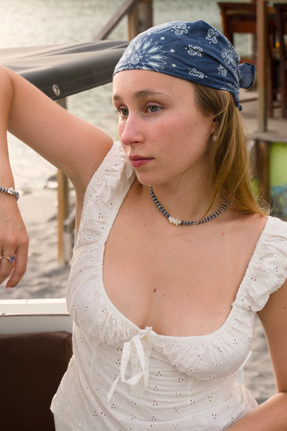 Collier Totem « Grand bleu »