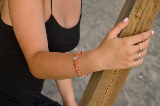 Bracelet Totem « Orange Sunburn »