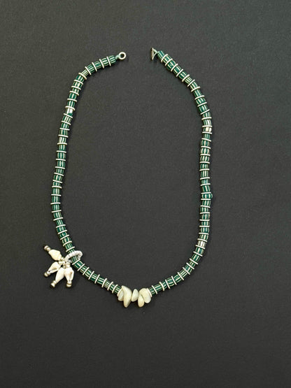 Collier Totem « Vert Zion »
