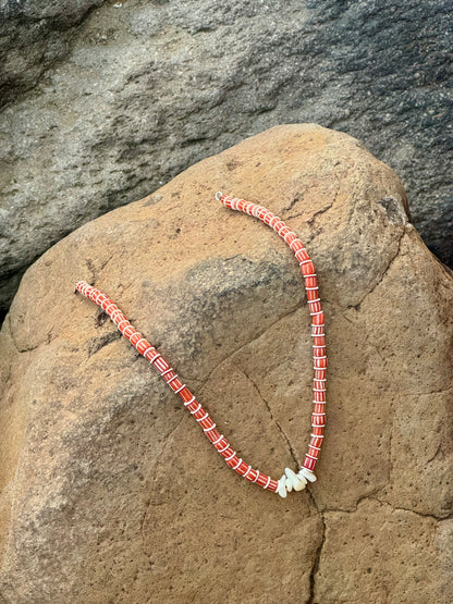 Collier Totem « Orange Sunburn »