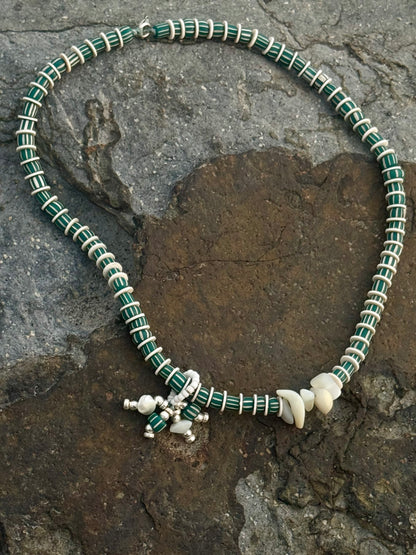 Collier Totem « Vert Zion »
