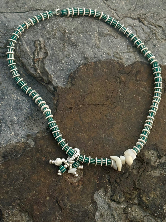 Collier Totem « Vert Zion »