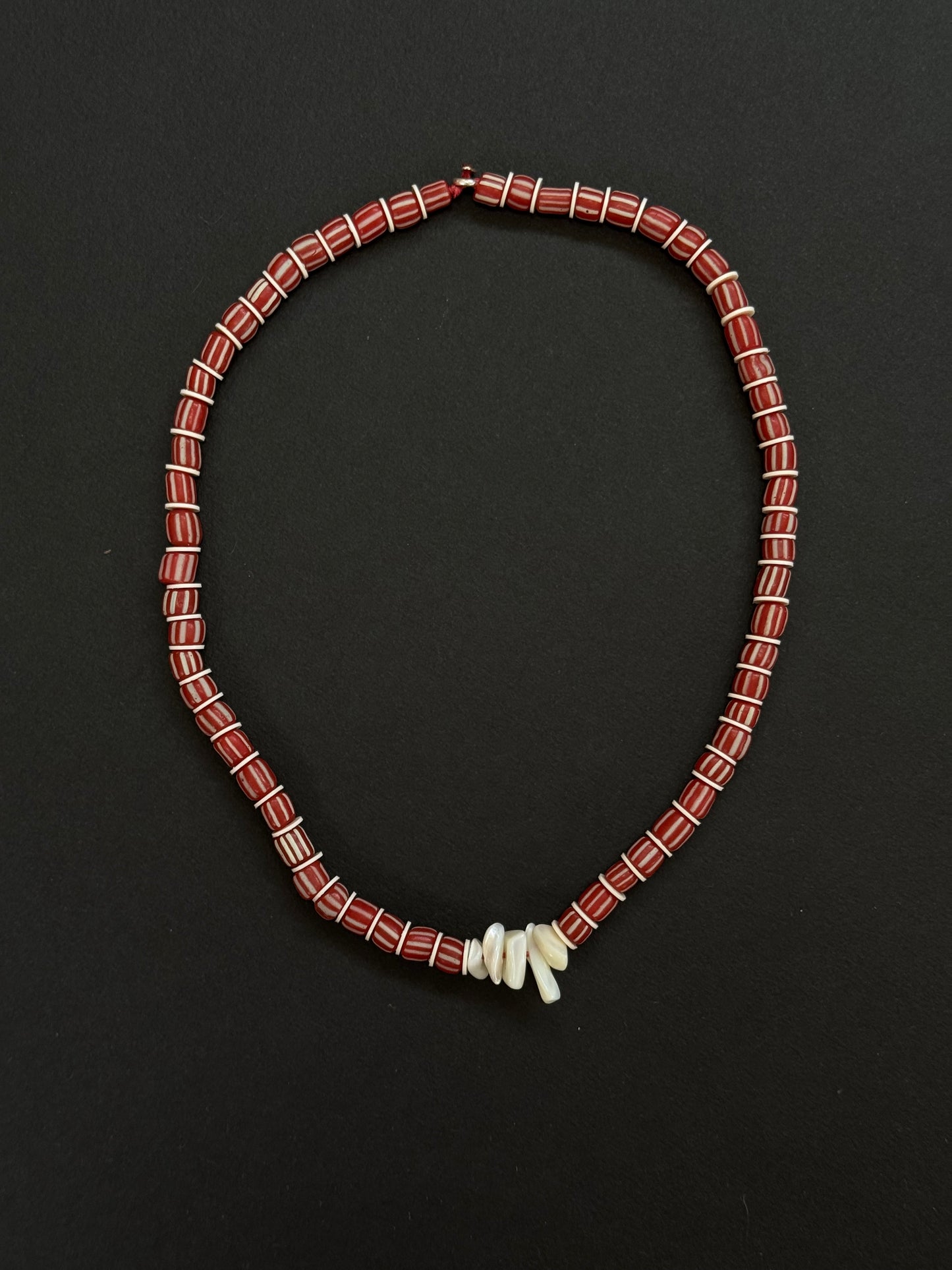 Collier Totem « Rouge Piment »