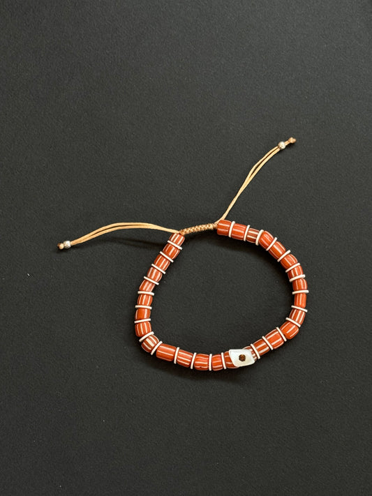 Bracelet Totem « Orange Sunburn »