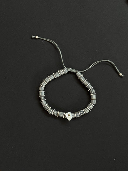 Bracelet Totem « Gris Hurricane »