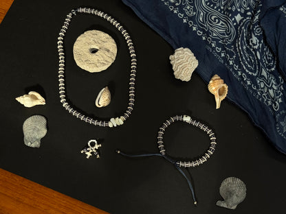 Collier Totem « Grand bleu »